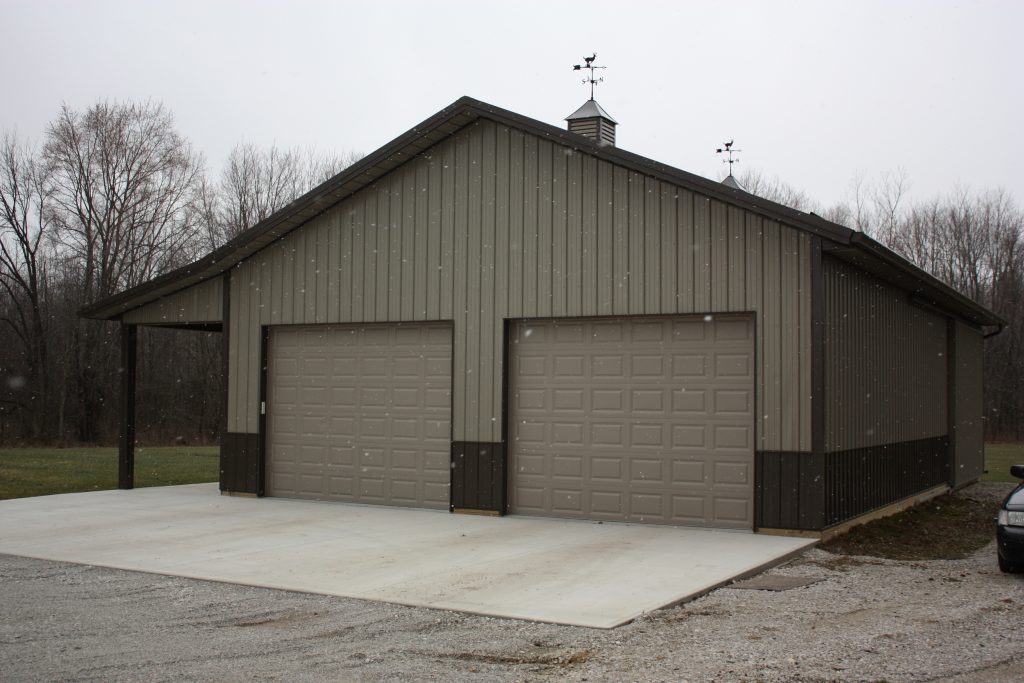 32x48 pole barn garage